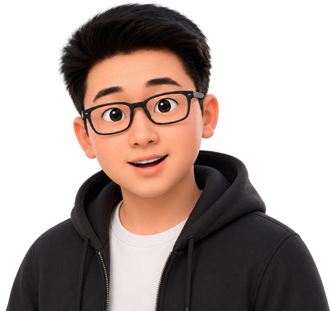 杨骐玮的 3D 卡通形象