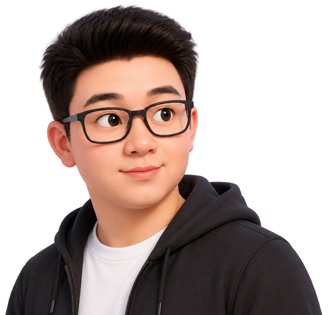 杨骐玮的 3D 卡通形象